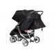 Carriola Doble Baby Jogger City Mini negra - Envío Gratuito