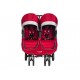 Carriola Baby Jogger City Mini Doble roja - Envío Gratuito