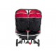 Carriola Baby Jogger City Mini Doble roja - Envío Gratuito