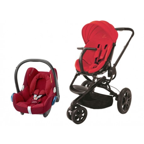 Quinny Set de Cochecito con Portabebé Envy Rojo - Envío Gratuito