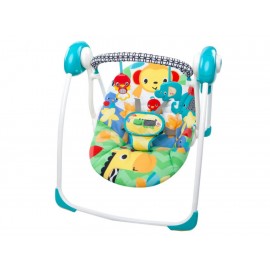 Bright Starts Safari Columpio Portatil Azul - Envío Gratuito