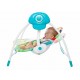 Bright Starts Safari Columpio Portatil Azul - Envío Gratuito