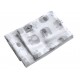 Juego de Sábanas Nap JSM0039 gris - Envío Gratuito