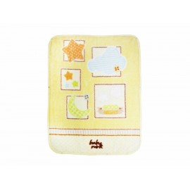 Baby Mink Cobertor Cielito Amarillo - Envío Gratuito