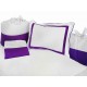 Mon Caramel Crib Set Navy Juego de Cuna Lila - Envío Gratuito