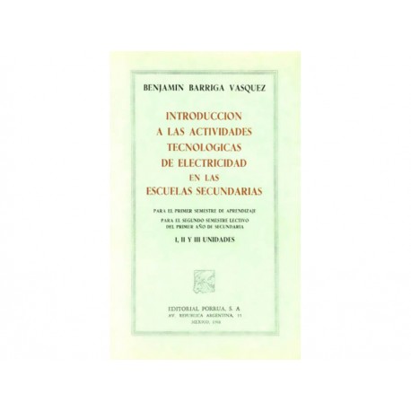 Introducción A Las Actividades Tecnológicas de Electricidad - Envío Gratuito