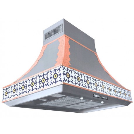 Campana de isla Sanaire 108 cm acero Guanajuato - Envío Gratuito