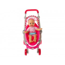Bebé con Carriola Mattel Little Mommy - Envío Gratuito