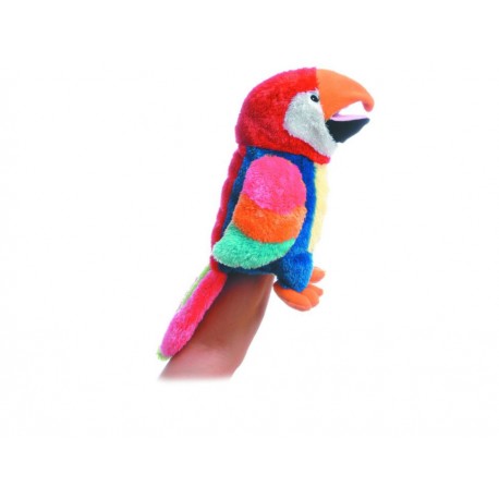 Aurora Marioneta Loro Petey de Peluche - Envío Gratuito