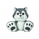 Aurora Taddle Toes Husky Howler de Peluche - Envío Gratuito