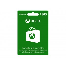 Tarjeta Xbox Live CSV 300 MXN - Envío Gratuito