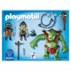 Playmobil Knights Troll Gigante con Luchadores - Envío Gratuito