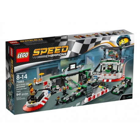 Mercedes AMG Petronas Fórmula 1 Lego Speed Champions - Envío Gratuito