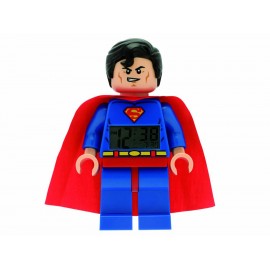 Reloj despertador Lego DC Super Héroes 9005701 Superman - Envío Gratuito