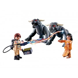 Playmobil Venkman, Dana y Perros de Gozer - Envío Gratuito