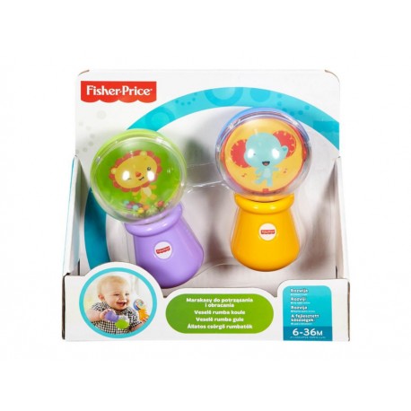 Mattel Fisher Price Maracas de Animalitos - Envío Gratuito