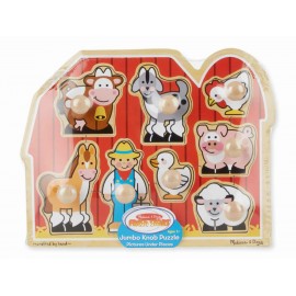 Melissa & Doug Rompecabezas Amigos de la Granja - Envío Gratuito