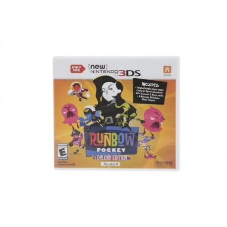 3DS Runbow Pocket Nintendo 3DS Edición Deluxe - Envío Gratuito