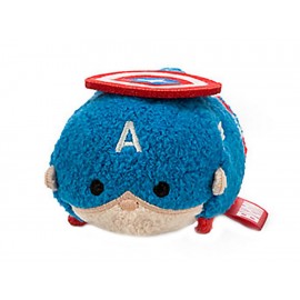 Disney Collection Tsum Tsum Peluche Pequeño de Capitán América - Envío Gratuito