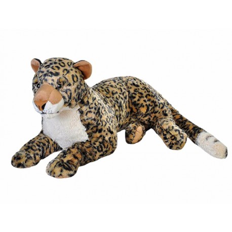 Peluche Wild Republic Cuddlekins Leopardo Jumbo - Envío Gratuito