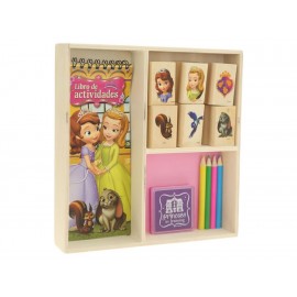 Novelty Set De Sellos de Madera Niña - Envío Gratuito