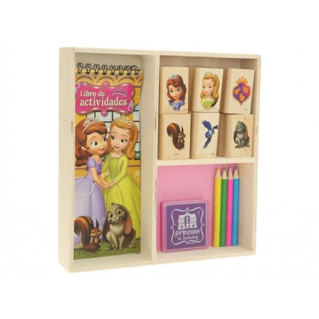 Novelty Set De Sellos de Madera Niña - Envío Gratuito