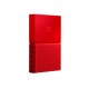 Western Digital My Passport Disco Duro 1 TB Rojo - Envío Gratuito