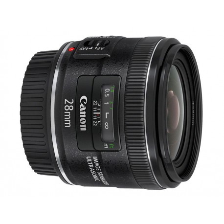 Canon Lente EF28 mm F/1.8 USM 2510A003AA Negro - Envío Gratuito