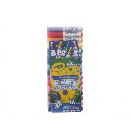 Crayola Paquete de Plumoncitos Lavables Multicolor - Envío Gratuito