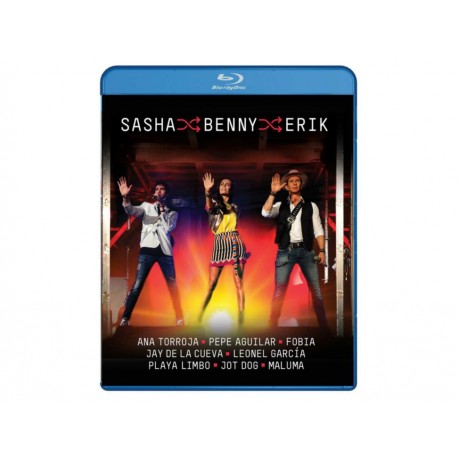 Sasha Benny y Erick Entre Amigos Blu-Ray+2CDS - Envío Gratuito