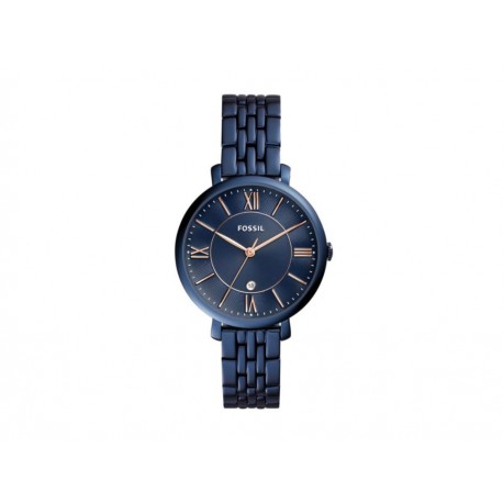 Fossil Jacqueline ES4094 Reloj para Dama Color Azul - Envío Gratuito