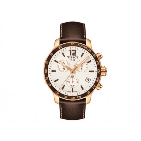 Tissot Quickster T0954173603702 Reloj para Caballero Color Café - Envío Gratuito
