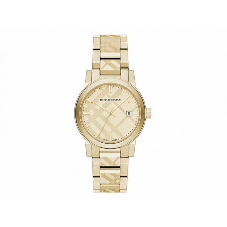 Reloj para dama Burberry The City BU9038 dorado - Envío Gratuito
