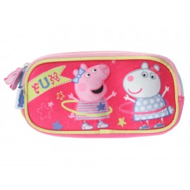 Photo Pack Lapicera Peppa Pig Hula Hooping Rosa - Envío Gratuito