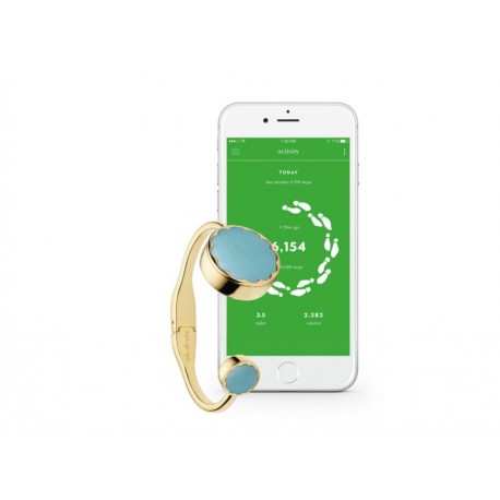 Tracker para dama Kate Spade Hinge Bangle KSA31215 dorado - Envío Gratuito