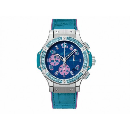 Reloj unisex Hublot Big Bang 341.SL.5199.LR.1907.POP14 turquesa - Envío Gratuito