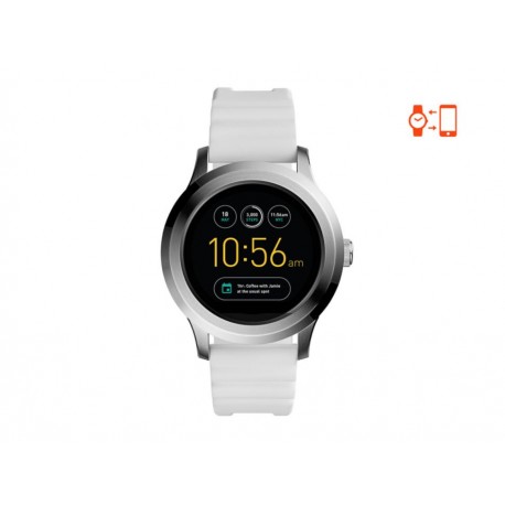 Smartwatch para caballero Fossil Q Founder 2.0 FTW2115 blanco - Envío Gratuito