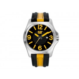 Reloj para caballero Cat DP XL Date PK.141.63.137 negro/amarillo - Envío Gratuito