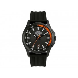 Harley Davidson Dash Board 78B140 Reloj para Caballero Color Negro - Envío Gratuito