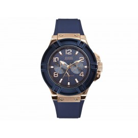 Reloj para caballero Guess Rigor W0247G3 azul marino - Envío Gratuito