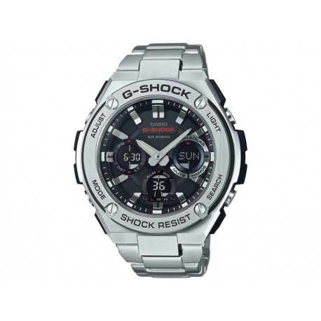 Casio G-Shock GST-1110D-1ACR Reloj para Caballero Color Acero - Envío Gratuito