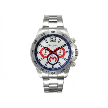 Reloj para caballero Nivada Fans Collection Club Monarcas NP17352MON acero - Envío Gratuito