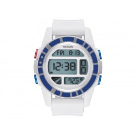 Nixon Unit Star Wars R2D2 White A197SW237900 Reloj para Caballero Color Blanco - Envío Gratuito