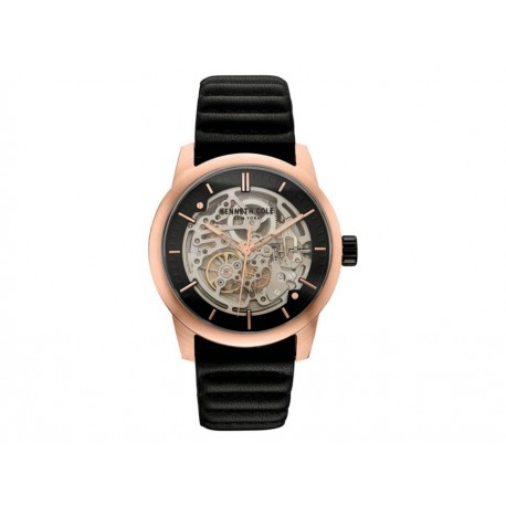 Kenneth Cole Black Collection 10030789 Reloj para Caballero Color Negro - Envío Gratuito
