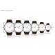 Reloj para caballero Reebok Impact RD-IMP-G3-S1IB-12 negro - Envío Gratuito