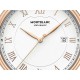 Montblanc Tradition Date Automatic 114336 Reloj para Caballero Color Negro - Envío Gratuito
