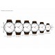 Reloj para dama Mont Blanc Star 108764 blanco - Envío Gratuito