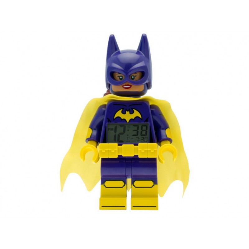 Lego Batman Movie 9009334 Reloj Despertador Unisex Morado