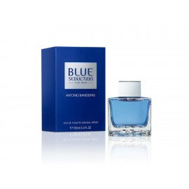 Fragancia para caballero Antonio Banderas Blue Seduction 100 ml - Envío Gratuito