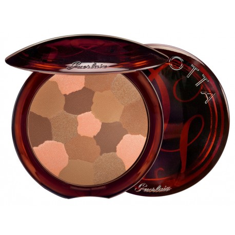 Polvo Compacto Guerlain Bronceador Terracota Natural-Morenas 0.35 oz - Envío Gratuito